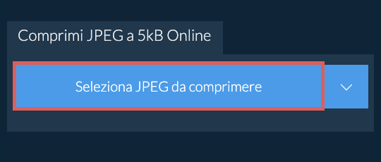 Comprimi JPEG a 5kB Online