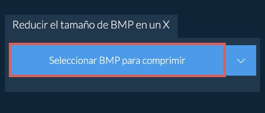 Reducir el tamaño de BMP en un X