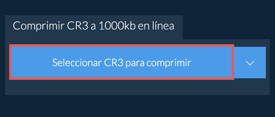 Comprimir CR3 a 1000kb en línea