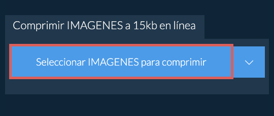 Comprimir IMAGENES a 15kb en línea