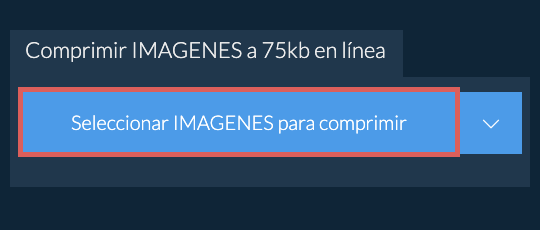 Comprimir IMAGENES a 75kb en línea