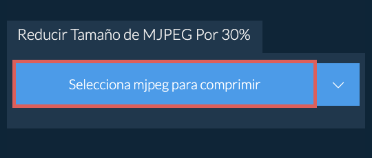 Reducir Tamaño de mjpeg Por 30%