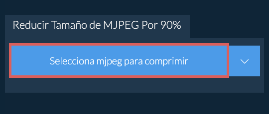 Reducir Tamaño de mjpeg Por 90%