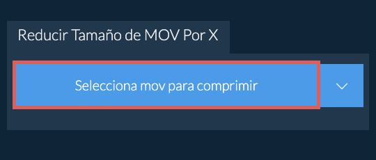 Reducir Tamaño de mov Por X