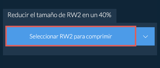 Reducir el tamaño de RW2 en un 40%