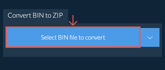 Convert BIN to ZIP