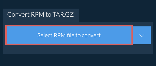 Convert RPM to TAR.GZ
