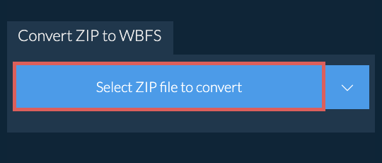 Convert ZIP to WBFS