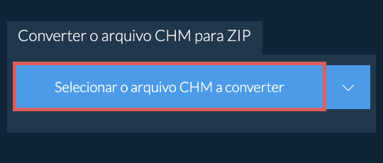 Converter o arquivo CHM para ZIP