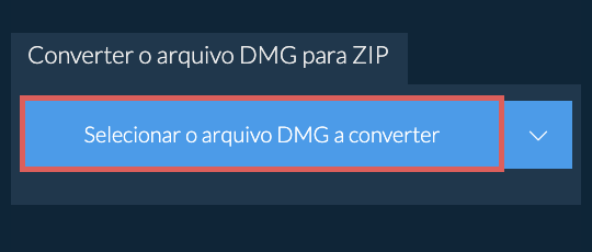 Converter o arquivo DMG para ZIP