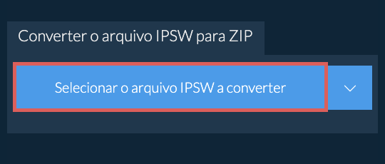 Converter o arquivo IPSW para ZIP