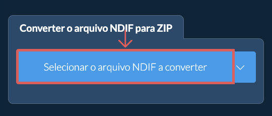 Converter o arquivo NDIF para ZIP
