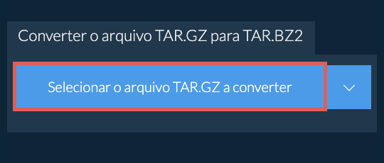 Converter o arquivo TAR.GZ para TAR.BZ2