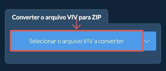 Converter o arquivo VIV para ZIP