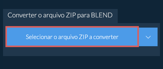 Converter o arquivo ZIP para BLEND