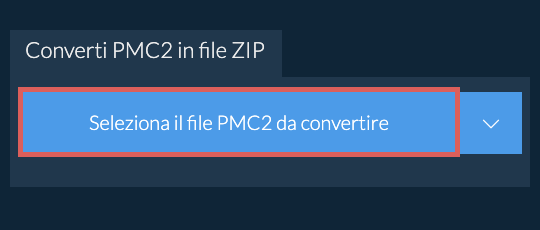Converti PMC2 in file ZIP