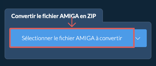 Convertir le fichier AMIGA en ZIP