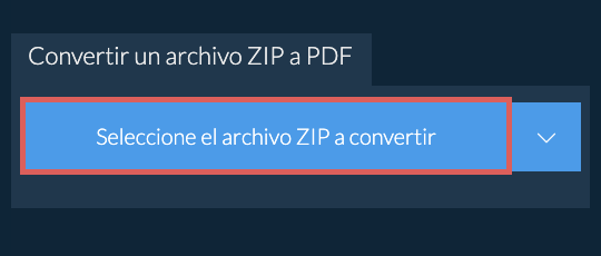 Convertir un archivo ZIP a PDF