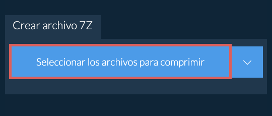 Crear archivo 7Z