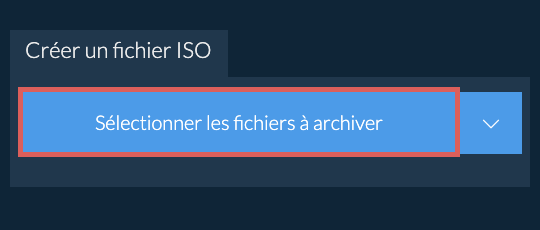 Créer un fichier ISO