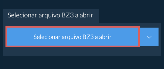 Selecionar arquivo BZ3 a abrir