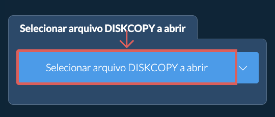Selecionar arquivo DISKCOPY a abrir