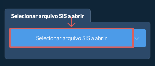 Selecionar arquivo SIS a abrir
