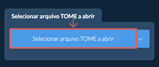 Selecionar arquivo TOME a abrir