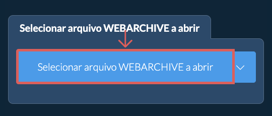 Selecionar arquivo WEBARCHIVE a abrir