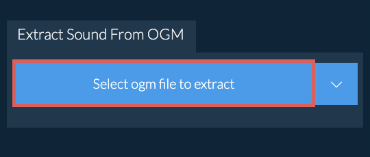 Extract Sound From ogm