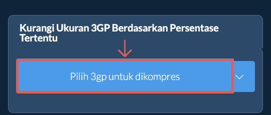 Kurangi Ukuran 3gp Sebesar persentase tertentu