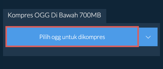 Kompres ogg Di Bawah 700MB