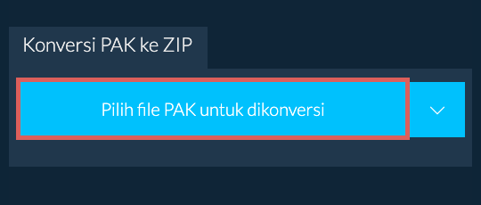 Konversi PAK ke ZIP