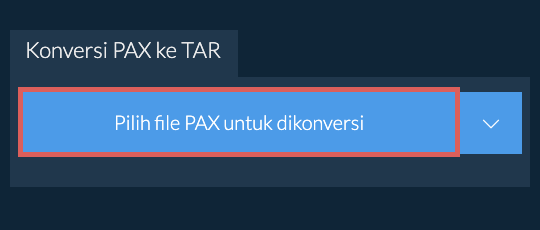 Konversi PAX ke TAR