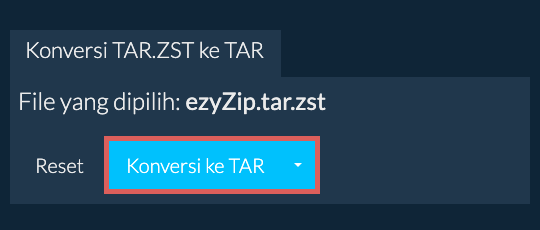 Konversi TAR.ZST ke TAR