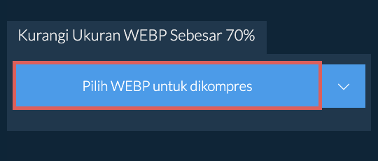 Kurangi Ukuran WEBP Sebesar 70%
