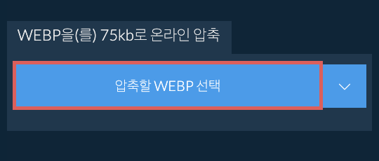 WEBP을(를) 75kb로 온라인 압축