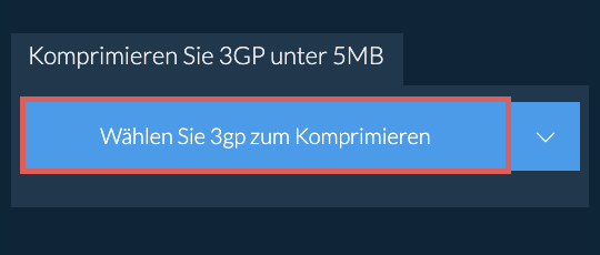 Komprimieren Sie 3gp unter 5MB