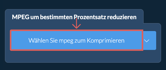 mpeg Größe um einen bestimmten Prozentsatz reduzieren