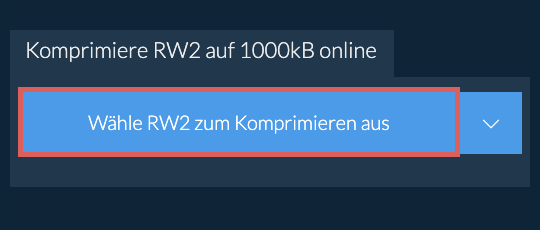 Komprimiere RW2 auf 1000kB online