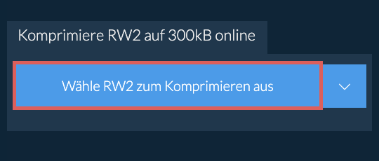 Komprimiere RW2 auf 300kB online