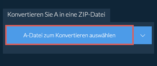 Konvertieren Sie A in eine ZIP-Datei