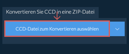 Konvertieren Sie CCD in eine ZIP-Datei