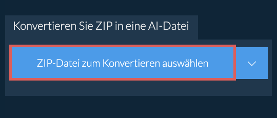 Konvertieren Sie ZIP in eine AI-Datei