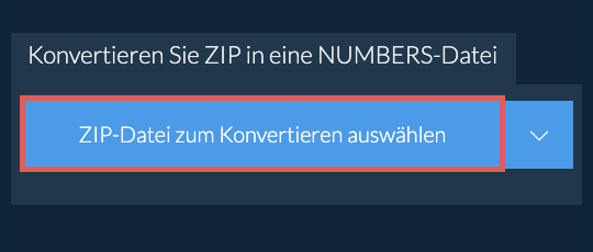 Konvertieren Sie ZIP in eine NUMBERS-Datei