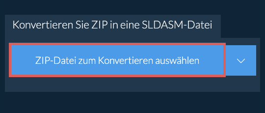 Konvertieren Sie ZIP in eine SLDASM-Datei