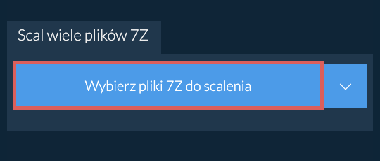 Konwertuj 7Z na ZIP