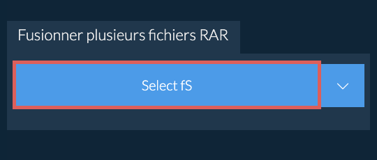 Convertir le fichier RAR en ZIP