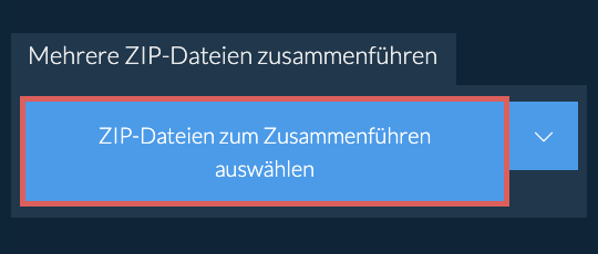 Konvertieren Sie ZIP in eine ZIP-Datei