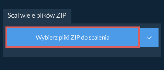 Konwertuj ZIP na ZIP